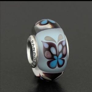 ❌ SOLD❌ Blue butterfly kisses pandora charm